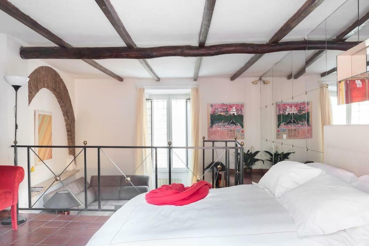 Cedro Terrace&jacuzzi - Loft In Trastevere Vakantiehuis Rome